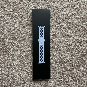 40M - Apple Watch Nike Sports Band - obsidian mist/black